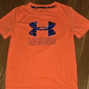 Under Armour Kids Bright Orange Swim Shirt